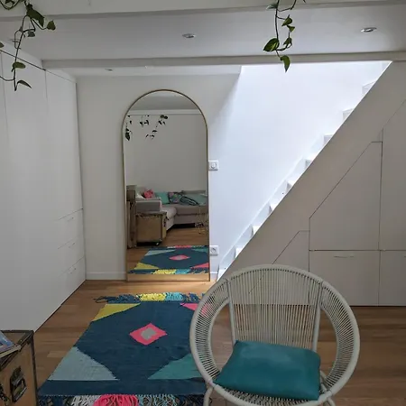 Διαμέρισμα Chic Et Moderne Avec Mezzanine A 10 Min De Montmartre Παρίσι