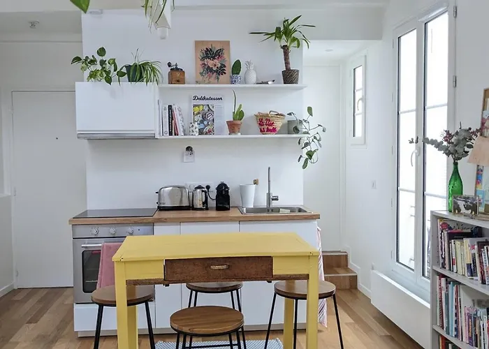 Chic Et Moderne Avec Mezzanine A 10 Min De Montmartre Διαμέρισμα Παρίσι